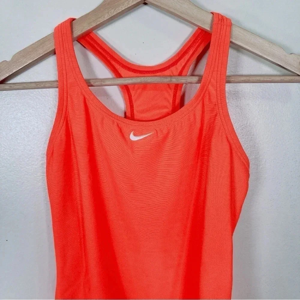 Nike Swim Girls' Essential Racerback One Piece Magic Ember